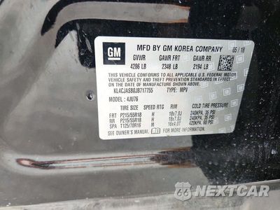 Zdjęcie 14 z 14 samochodu: 2018 BUICK ENCORE PREFERRED VIN:KL4CJASB0JB717755 - miniatura