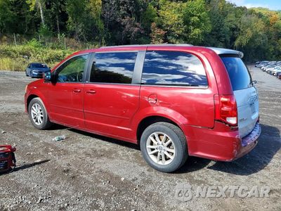 Drugie zdjęcie samochodu z przodu: 2014 DODGE GRAND CARAVAN SXT VIN:2C4RDGCG7ER320619 - miniatura