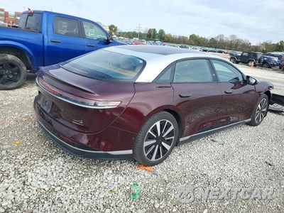 Trzecie zdjęcie samochodu z tyłu: 2022 LUCID MOTORS AIR GRAND TOURING VIN:50EA1GBA3NA001219 - miniatura