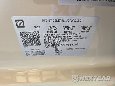 Zdjęcie 12 z 12 samochodu: 2026 CHEVROLET SILVERADO K2500 CUSTOM VIN:1GC4KME77TF334116 - miniatura