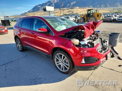 Czwarte zdjęcie samochodu z boku: 2024 FORD EDGE TITANIUM VIN:2FMPK4K92RBA00455 - miniatura