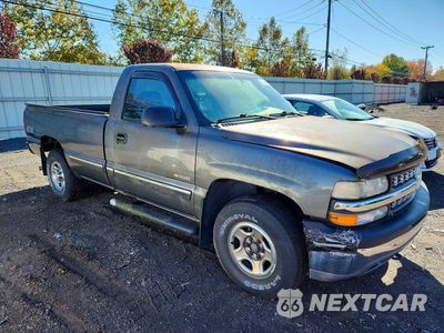Czwarte zdjęcie samochodu z boku: 2001 CHEVROLET SILVERADO K1500 VIN:1GCEK14V31E212391 - miniatura