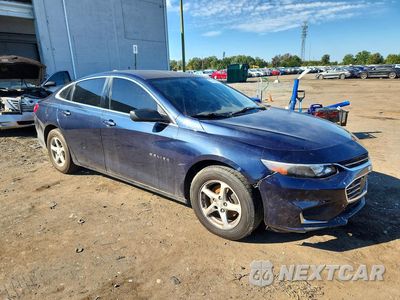 Czwarte zdjęcie samochodu z boku: 2017 CHEVROLET MALIBU LS VIN:1G1ZB5ST6HF191902 - miniatura