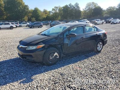 2014 HONDA CIVIC LX 19XFB2F59EE252363 - główne zdjęcie licytacji z USA - miniatura