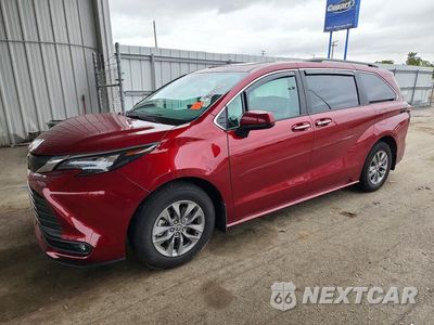 2025 TOYOTA SIENNA XLE 7-PASSENGER 5TDJSKFC7SS226614 - główne zdjęcie licytacji z USA - miniatura