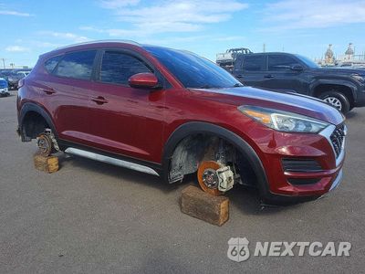 Czwarte zdjęcie samochodu z boku: 2019 HYUNDAI TUCSON SEL VIN:KM8J33AL0KU003252 - miniatura