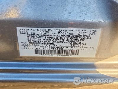 Zdjęcie 12 z 12 samochodu: 2025 NISSAN VERSA SV VIN:3N1CN8EV4SL888097 - miniatura