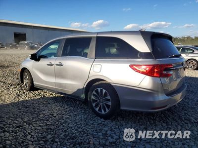 Drugie zdjęcie samochodu z przodu: 2022 HONDA ODYSSEY EXL VIN:5FNRL6H79NB048284 - miniatura