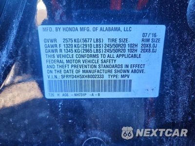 Zdjęcie 13 z 13 samochodu: 2017 ACURA MDX TECHNOLOGY VIN:5FRYD4H5XHB002333 - miniatura