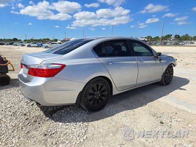 Trzecie zdjęcie samochodu z tyłu: 2013 HONDA ACCORD EXL VIN:1HGCR2F88DA123722 - miniatura