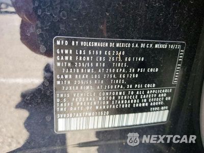 Zdjęcie 13 z 13 samochodu: 2023 VOLKSWAGEN TIGUAN SE VIN:3VV3B7AX7PM011520 - miniatura