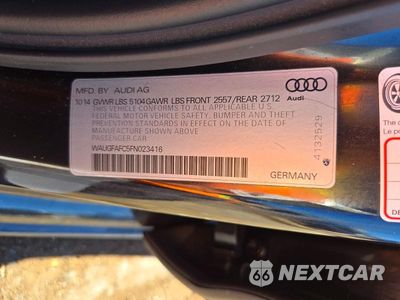 Zdjęcie 12 z 12 samochodu: 2015 AUDI A6 PREMIUM PLUS VIN:WAUGFAFC5FN023416 - miniatura
