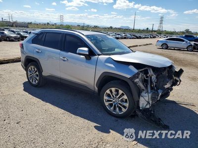 Czwarte zdjęcie samochodu z boku: 2019 TOYOTA RAV4 XLE PREMIUM VIN:JTMA1RFV9KD020283 - miniatura