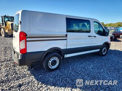 Trzecie zdjęcie samochodu z tyłu: 2021 FORD TRANSIT T-250 VIN:1FTBR1Y88MKA35023 - miniatura