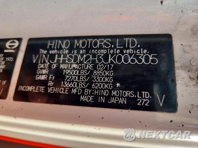 Zdjęcie 13 z 13 samochodu: 2018 HINO 195 BOX TRUCK VIN:JHHSDM2H3JK006305 - miniatura