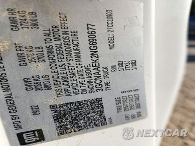 Zdjęcie 12 z 12 samochodu: 2022 CHEVROLET SILVERADO C1500 VIN:3GCNAAEK2NG690677 - miniatura