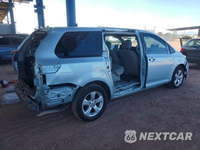 Trzecie zdjęcie samochodu z tyłu: 2015 TOYOTA SIENNA L 7-PASSENGER VIN:5TDZK3DC6FS635205 - miniatura