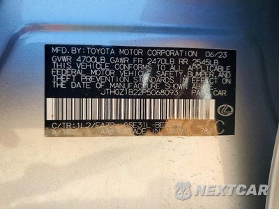 Zdjęcie 13 z 13 samochodu: 2023 LEXUS IS 350 F SPORT VIN:JTHGZ1B22P5068093 - miniatura
