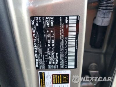 Zdjęcie 13 z 13 samochodu: 2022 MERCEDES-BENZ GLS 450 4MATIC VIN:4JGFF5KE5NA769458 - miniatura