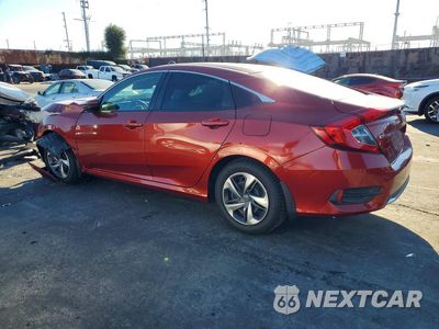 Drugie zdjęcie samochodu z przodu: 2019 HONDA CIVIC LX VIN:2HGFC2F66KH516906 - miniatura