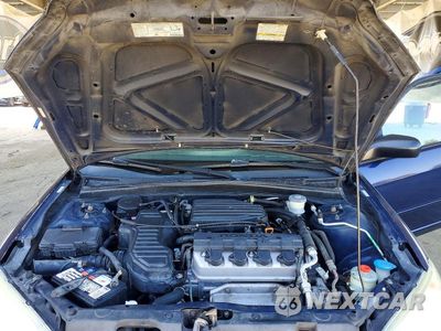 Zdjęcie 11 z 12 samochodu: 2004 HONDA CIVIC LX VIN:2HGES165X4H587674 - miniatura