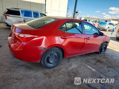 Trzecie zdjęcie samochodu z tyłu: 2018 TOYOTA COROLLA LE VIN:5YFBURHE8JP816401 - miniatura