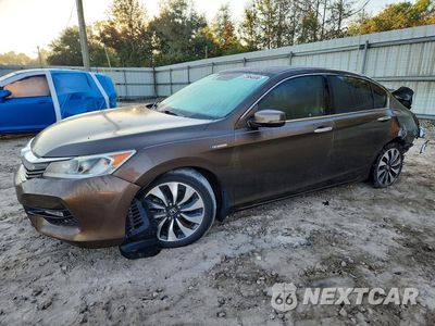 2017 HONDA ACCORD HYBRID EXL JHMCR6F56HC026345 - główne zdjęcie licytacji z USA - miniatura