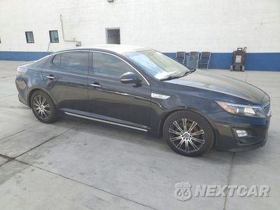 Czwarte zdjęcie samochodu z boku: 2014 KIA OPTIMA HYBRID VIN:KNAGN4ADXE5062490 - miniatura