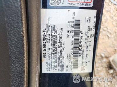 Zdjęcie 12 z 12 samochodu: 2008 LINCOLN MKZ VIN:3LNHM28T28R642129 - miniatura