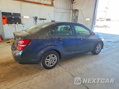 Trzecie zdjęcie samochodu z tyłu: 2017 CHEVROLET SONIC LS VIN:1G1JB5SH2H4178004 - miniatura