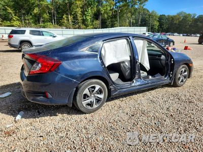 Trzecie zdjęcie samochodu z tyłu: 2020 HONDA CIVIC LX VIN:19XFC2F68LE213010 - miniatura