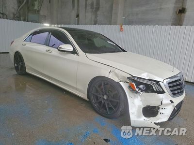 Czwarte zdjęcie samochodu z boku: 2020 MERCEDES-BENZ S 450 VIN:WDDUG6GB2LA509020 - miniatura