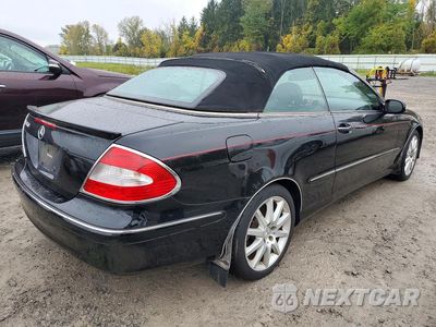 Trzecie zdjęcie samochodu z tyłu: 2007 MERCEDES-BENZ CLK 350 VIN:WDBTK56F37F210162 - miniatura