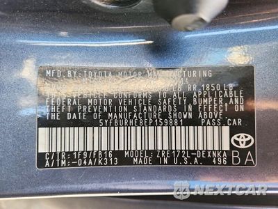 Zdjęcie 12 z 12 samochodu: 2014 TOYOTA COROLLA LE PLUS VIN:5YFBURHE8EP159881 - miniatura