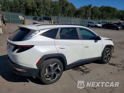 Trzecie zdjęcie samochodu z tyłu: 2022 HYUNDAI TUCSON SEL VIN:5NMJCCAE7NH073168 - miniatura