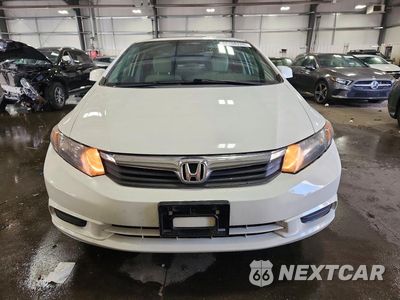 Piąte zdjęcie samochodu w środku: 2012 HONDA CIVIC EXL VIN:2HGFB2F94CH548400 - miniatura