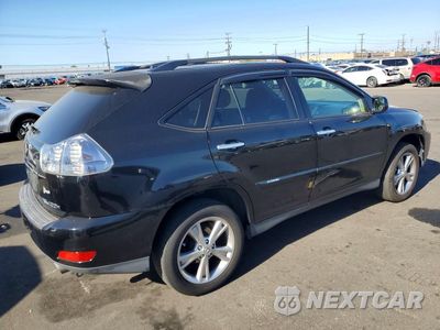 Trzecie zdjęcie samochodu z tyłu: 2008 LEXUS RX400 HYBRID VIN:JTJGW31UX82850201 - miniatura