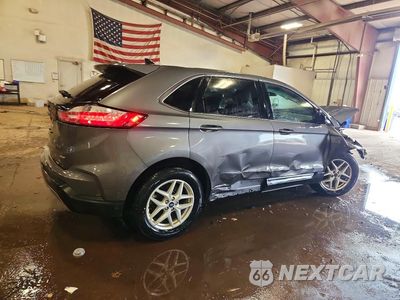 Trzecie zdjęcie samochodu z tyłu: 2022 FORD EDGE SEL VIN:2FMPK4J99NBA44836 - miniatura