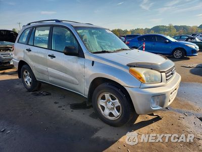 Czwarte zdjęcie samochodu z boku: 2003 TOYOTA RAV4 BASE VIN:JTEGH20V730087748 - miniatura