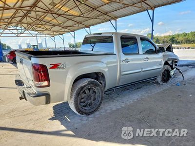 Trzecie zdjęcie samochodu z tyłu: 2010 GMC SIERRA K1500 SLT VIN:3GTRKWE30AG197983 - miniatura