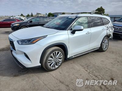 2022 TOYOTA HIGHLANDER PLATINUM 5TDFZRAH5NS142275 - główne zdjęcie licytacji z USA - miniatura