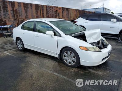 Czwarte zdjęcie samochodu z boku: 2008 HONDA CIVIC LX VIN:2HGFA16528H328867 - miniatura