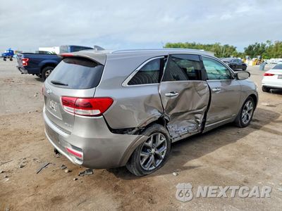 Trzecie zdjęcie samochodu z tyłu: 2017 KIA SORENTO SX V6 VIN:5XYPKDA55HG224865 - miniatura
