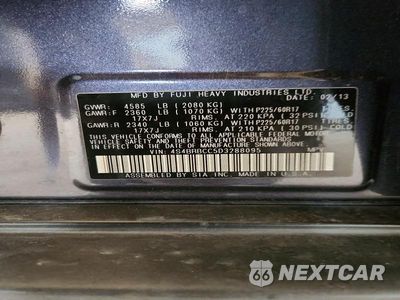 Zdjęcie 13 z 13 samochodu: 2013 SUBARU OUTBACK 2.5I PREMIUM VIN:4S4BRBCC5D3288095 - miniatura