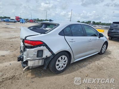 Trzecie zdjęcie samochodu z tyłu: 2022 TOYOTA COROLLA L VIN:5YFDPMAE8NP346101 - miniatura