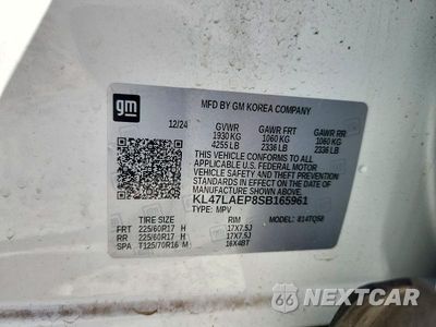 Zdjęcie 13 z 13 samochodu: 2025 BUICK ENVISTA PREFERRED VIN:KL47LAEP8SB165961 - miniatura