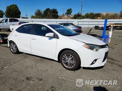 Czwarte zdjęcie samochodu z boku: 2014 TOYOTA COROLLA LE PLUS VIN:5YFBURHE6EP002043 - miniatura
