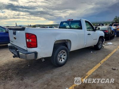 Trzecie zdjęcie samochodu z tyłu: 2008 CHEVROLET SILVERADO C1500 VIN:1GCEC14J98Z245036 - miniatura