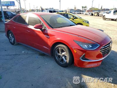 Czwarte zdjęcie samochodu z boku: 2021 HYUNDAI SONATA SE VIN:5NPEG4JA6MH093986 - miniatura