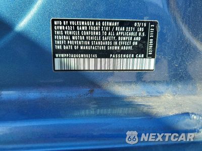 Zdjęcie 12 z 12 samochodu: 2016 VOLKSWAGEN E-GOLF SEL PREMIUM VIN:WVWPP7AU4GW902145 - miniatura